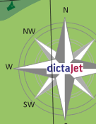 dictaJet Kompass